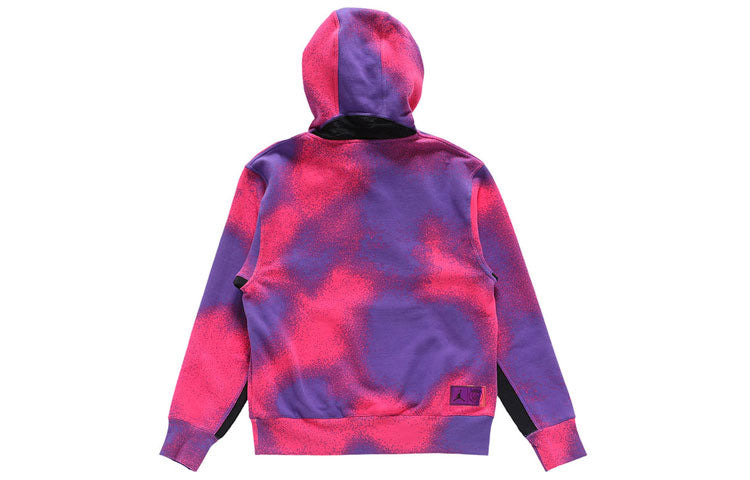 Air Jordan Printing Fleece Pullover Purple CK9650-510 - 2