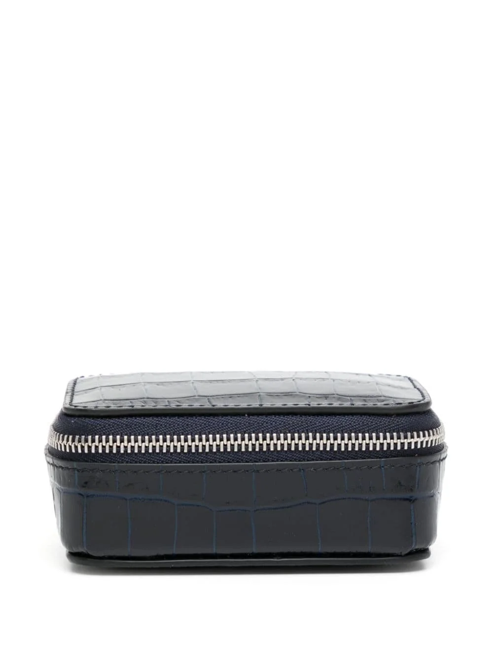 crocodille-effect leather box - 1