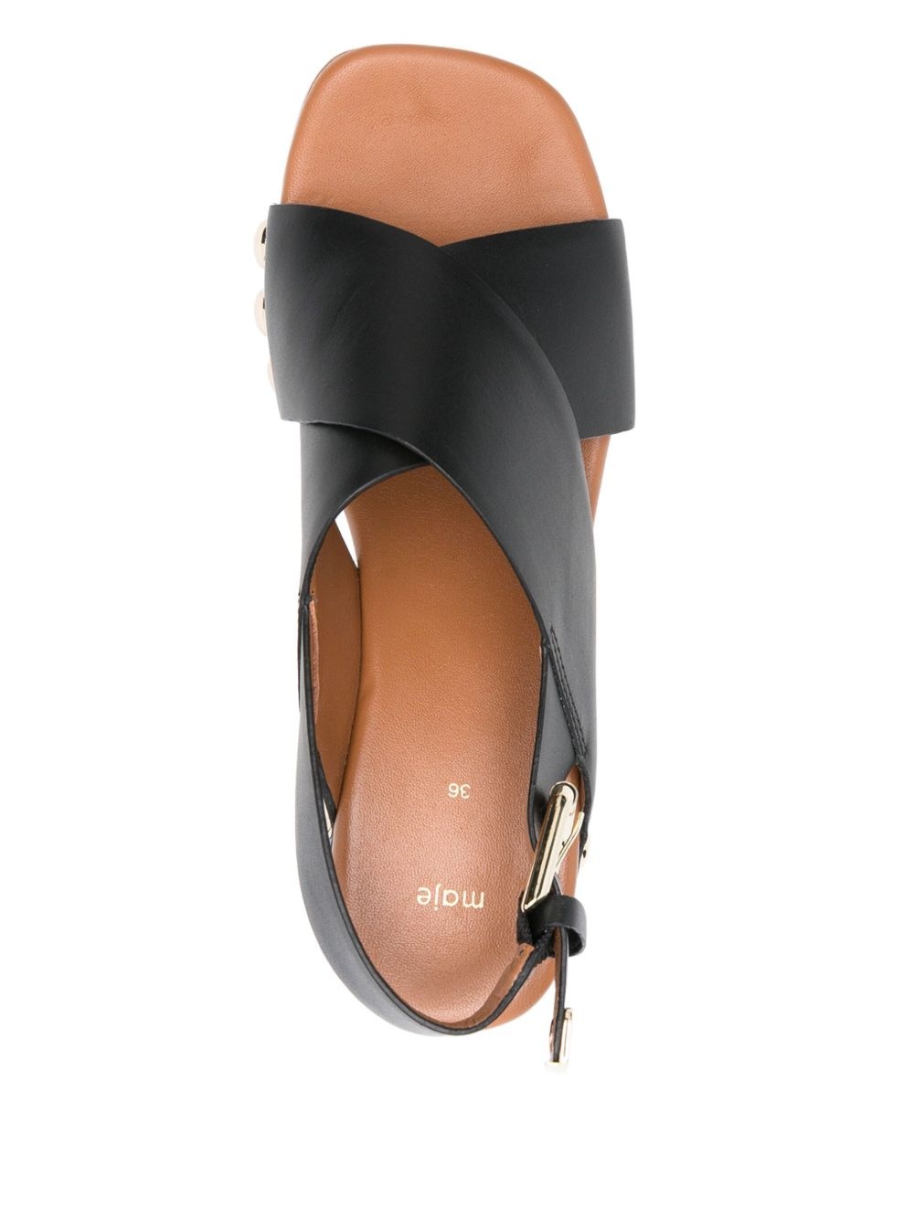 100mm platform sandals - 4