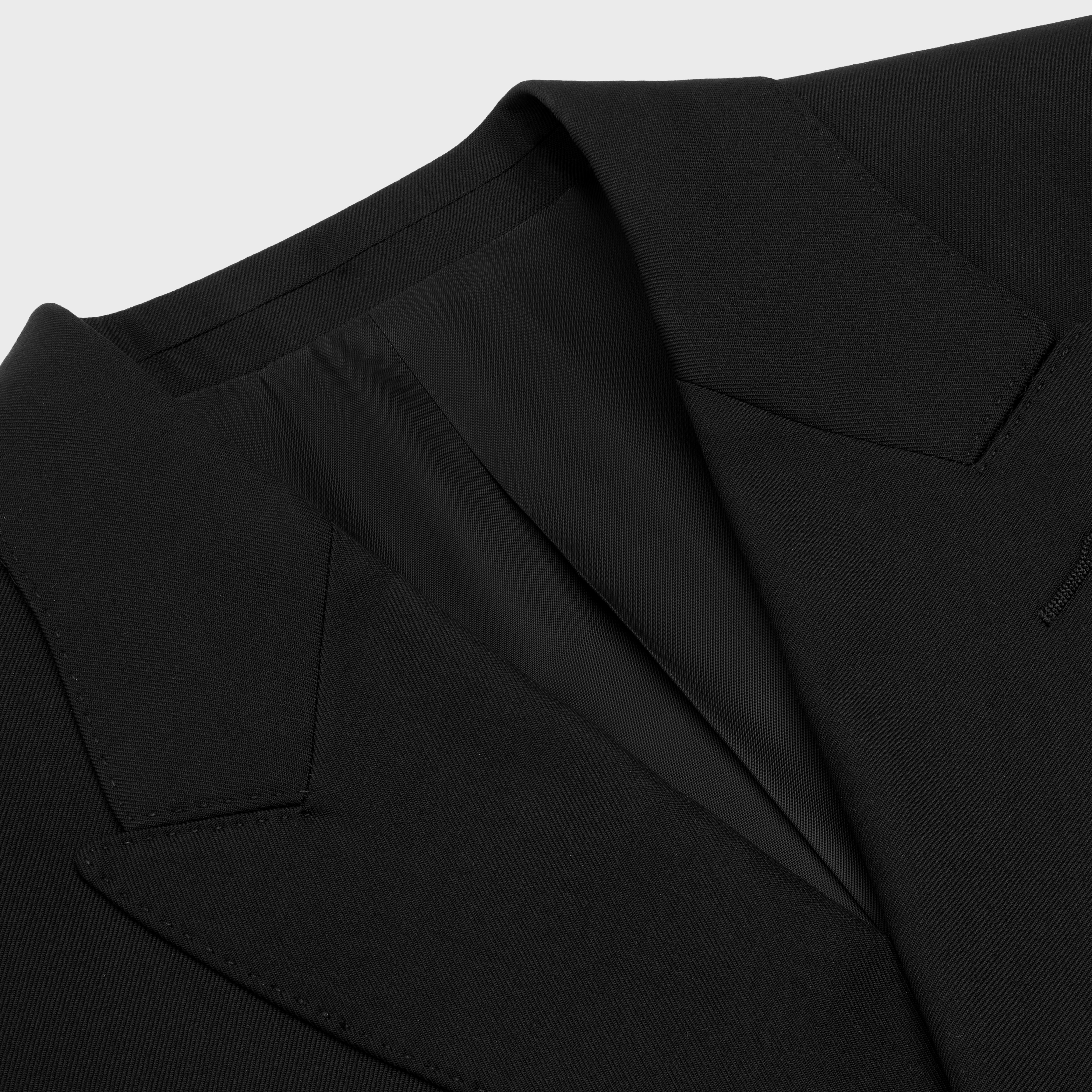 CLASSIC JACKET IN WOOL GABARDINE - 3
