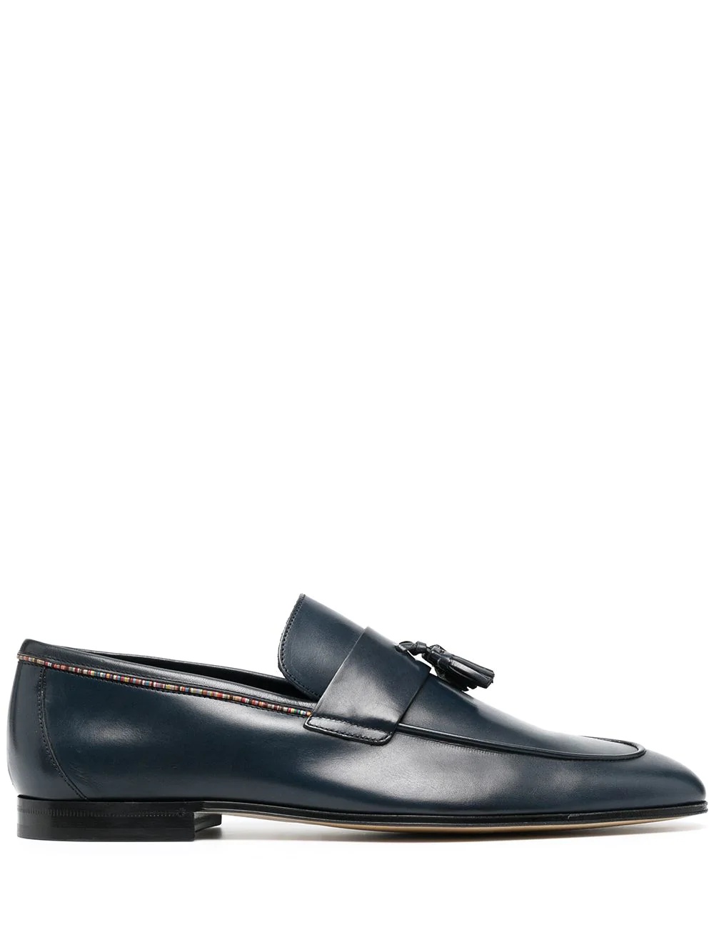 tassel slip-on leather loafers - 1