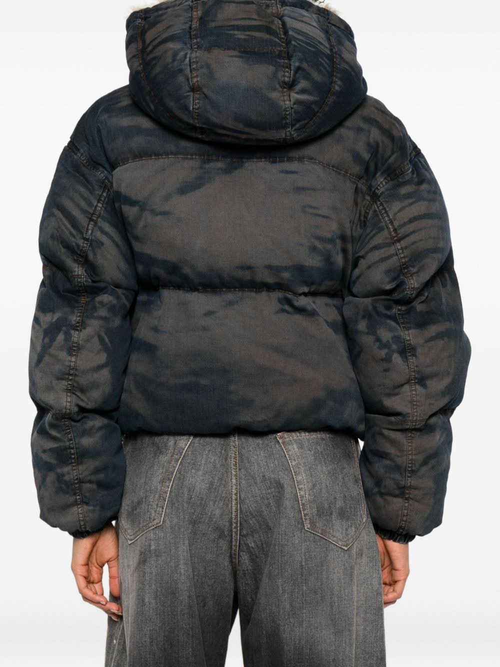 camouflage-pattern padded jacket - 4