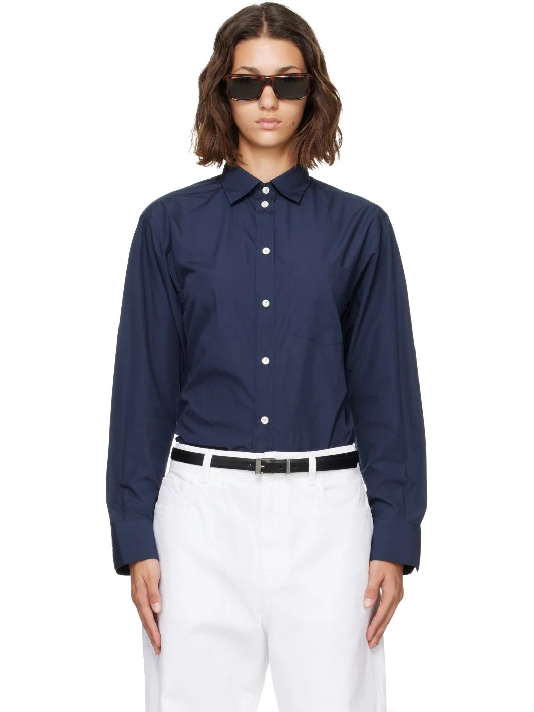 Navy Classic Fit Shirt - 1