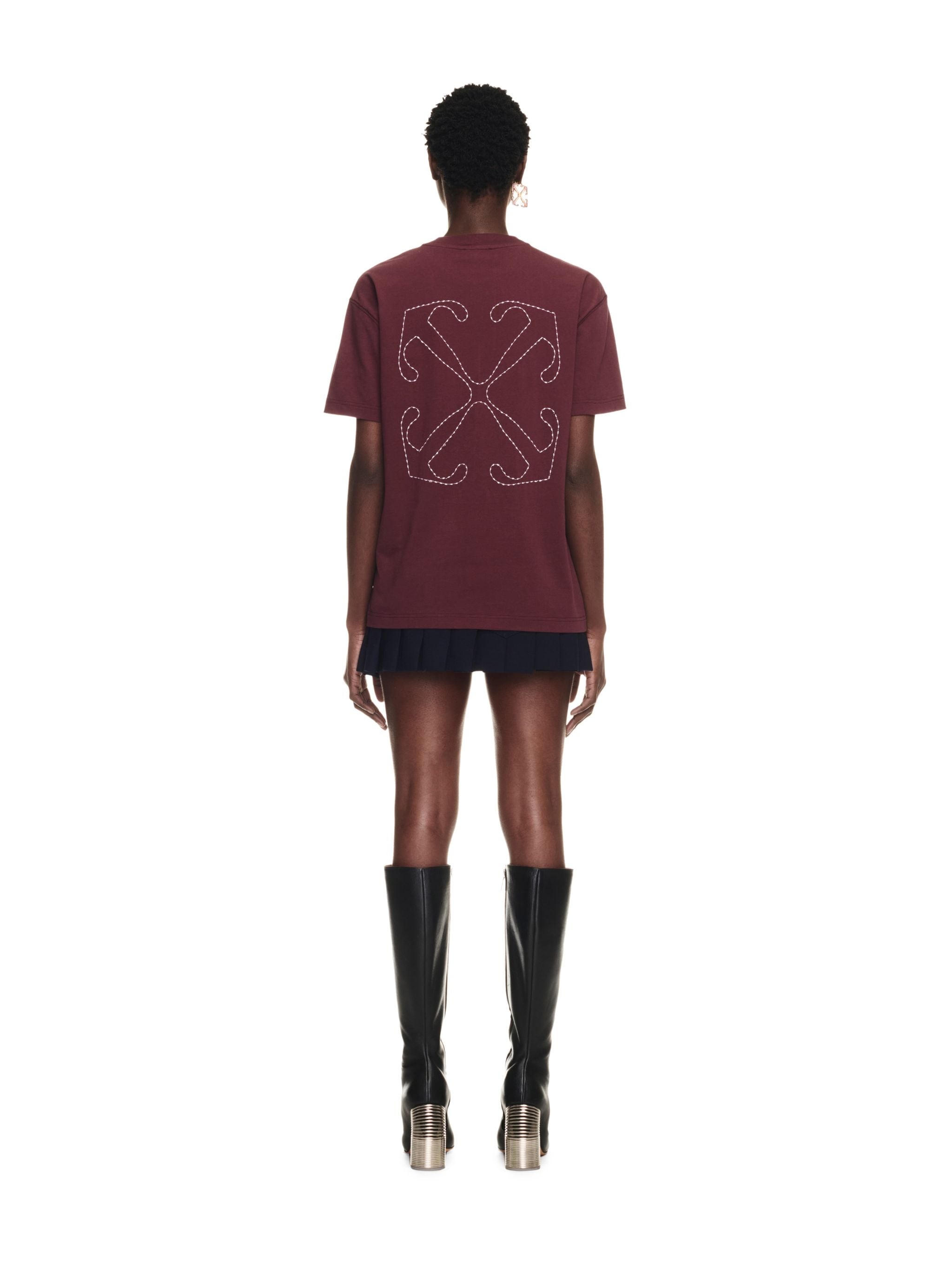 Embr Stitch Arrow Casual Tee - 4