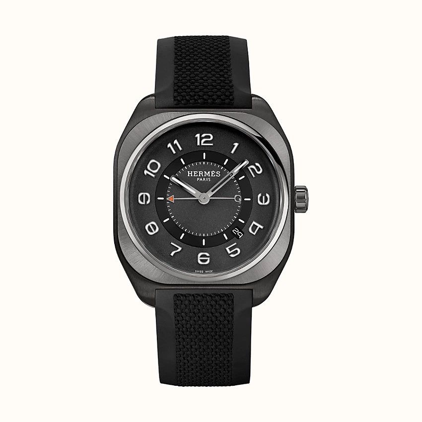 Hermes H08 watch, 39 x 39 mm - 1