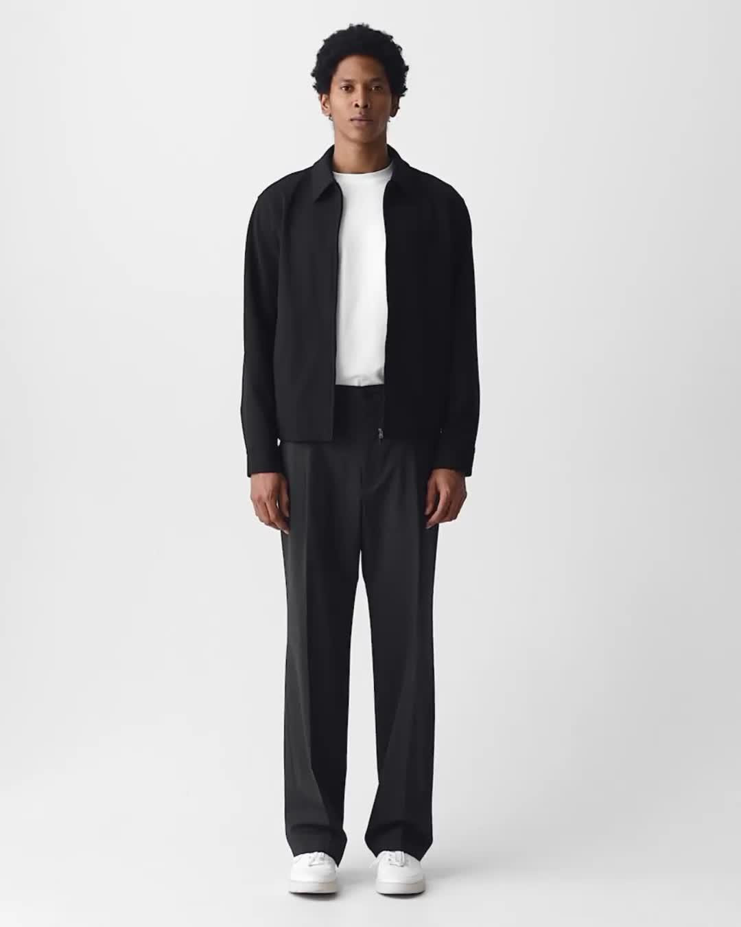 Blouson Zip Jacket in Precision Piqué - 7