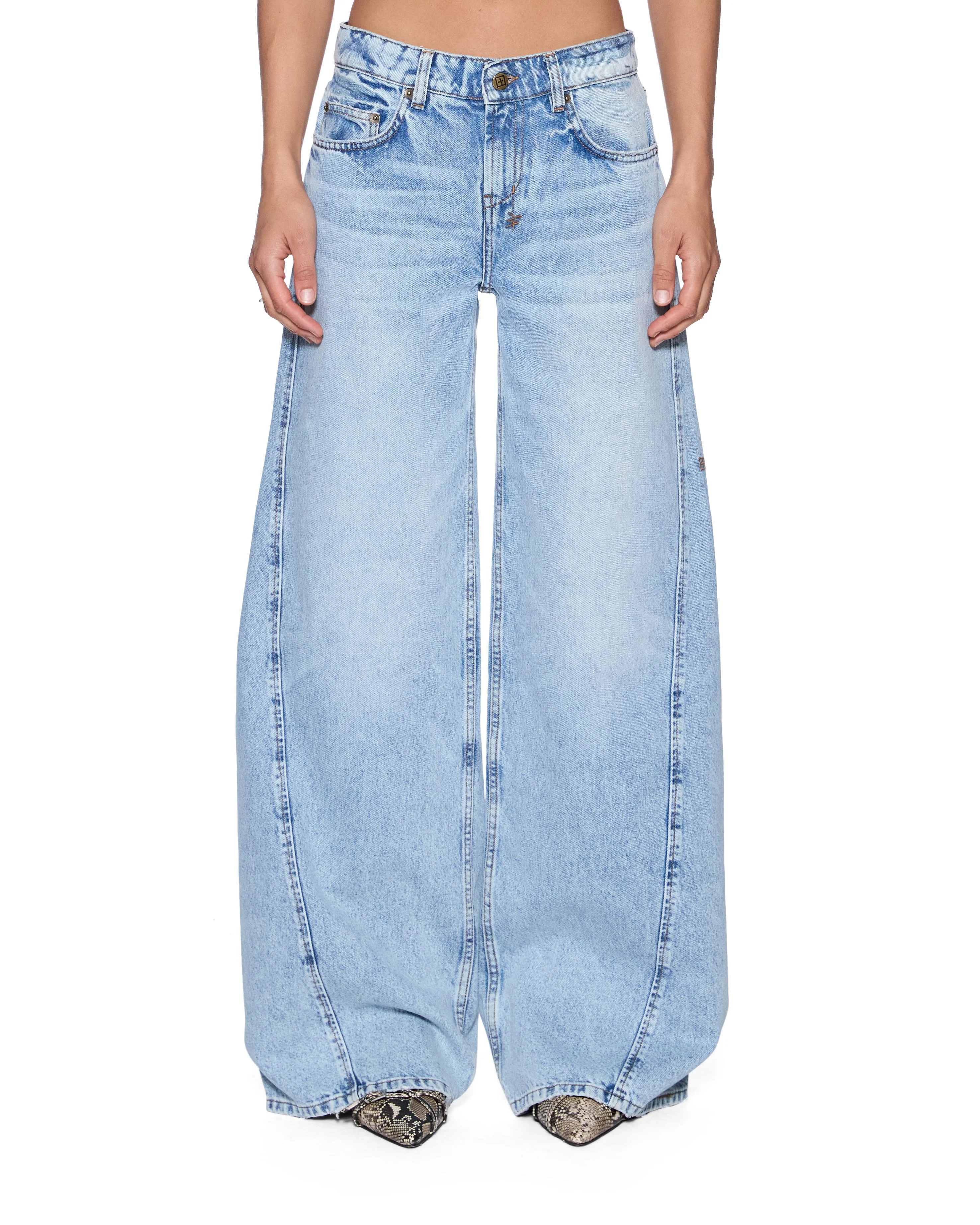 DROPOUT JEAN FLIGHT BLUE - 1