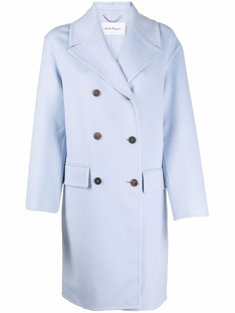 double-breasted button coat 1