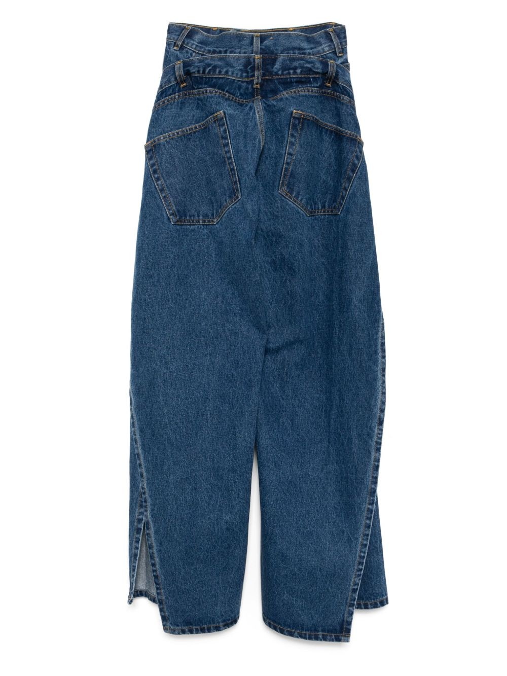 panel detailing jeans - 2