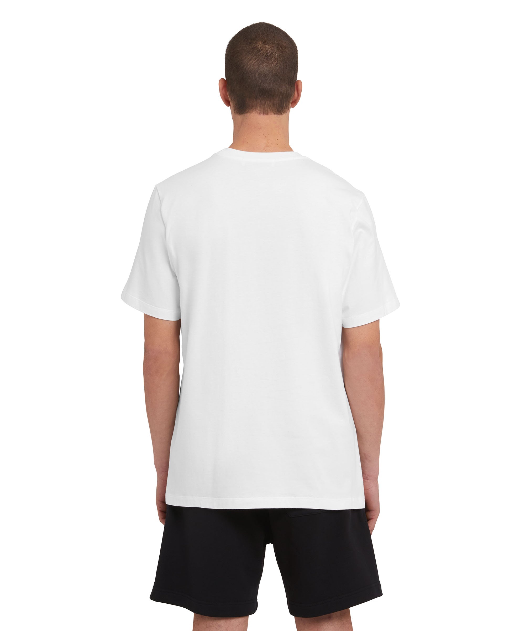 T-Shirt with brushstroke logo - 3