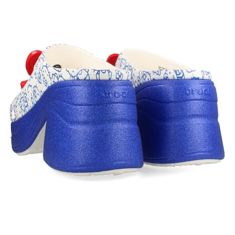 crocs (WMNS) Crocs Hello Kitty Siren Clogs 'White Blue' 209451-100 outlook
