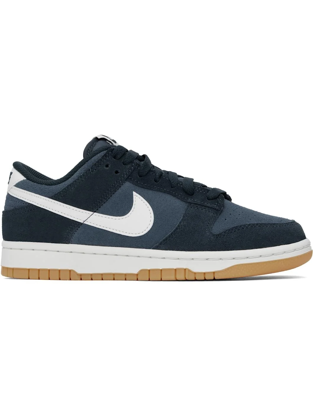 Blue & White Dunk Low Retro SE Sneakers - 1