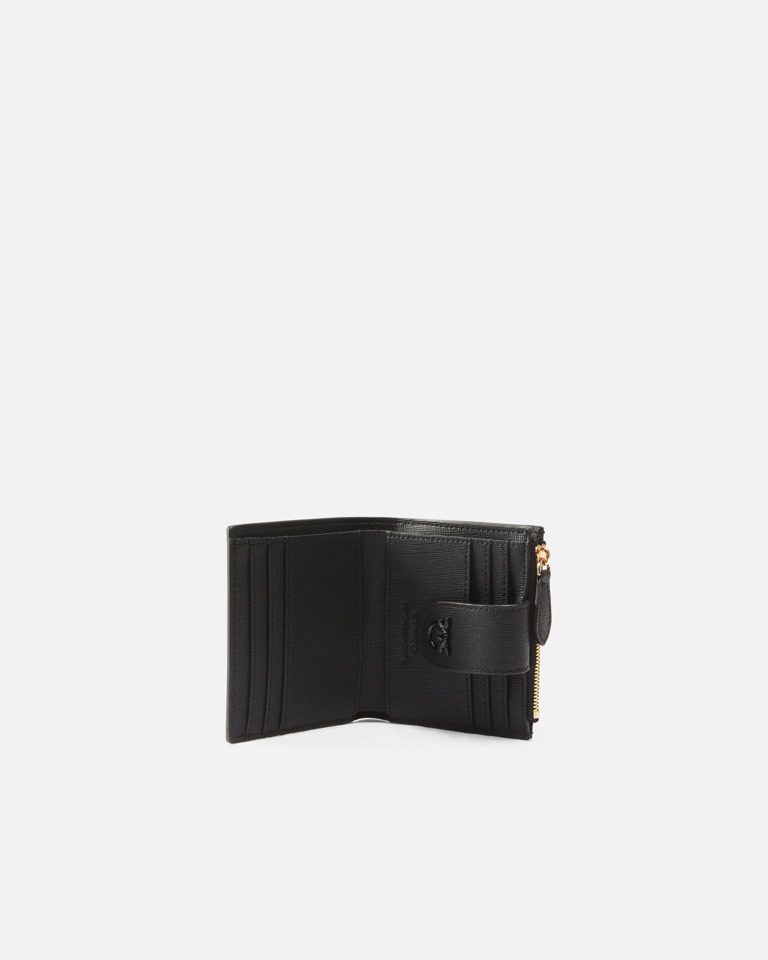 COMPACT SMALL WALLET IN SAFFIANO LEATHER - 3