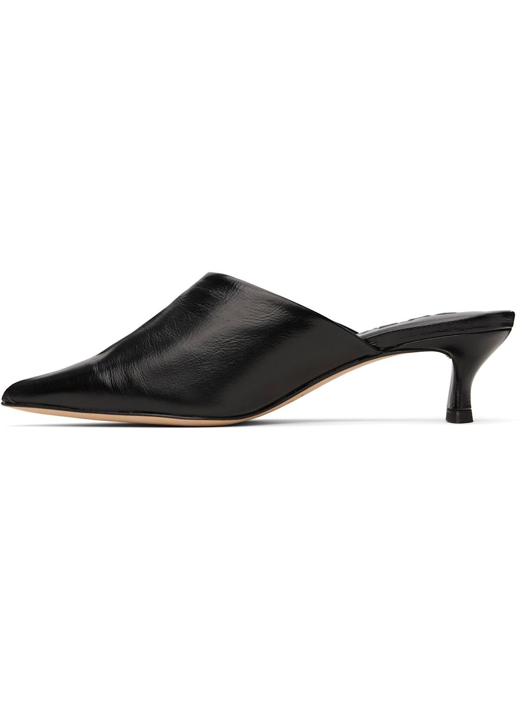 Black Luciana Mules - 3