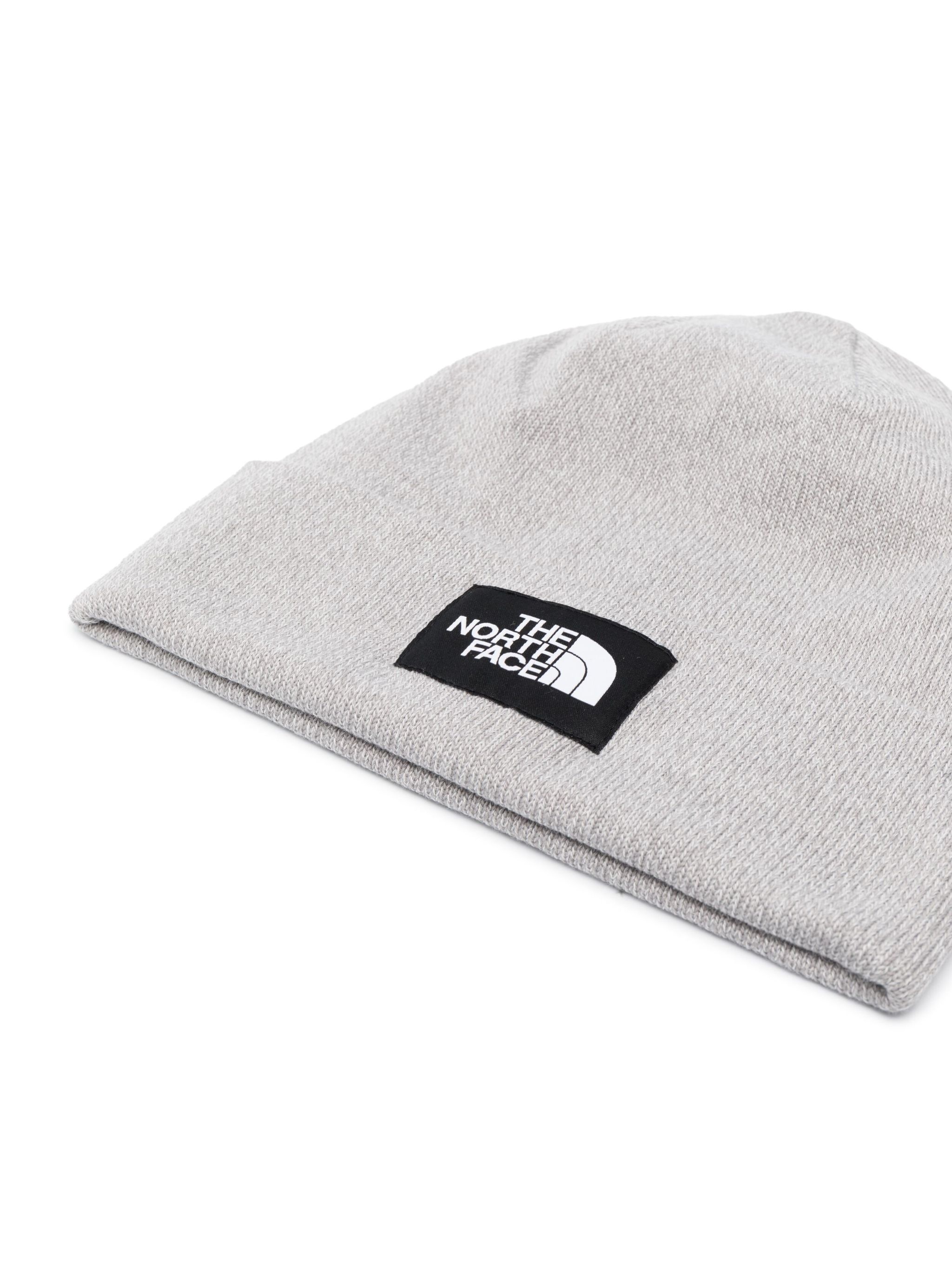 logo-patch knitted beanie - 2