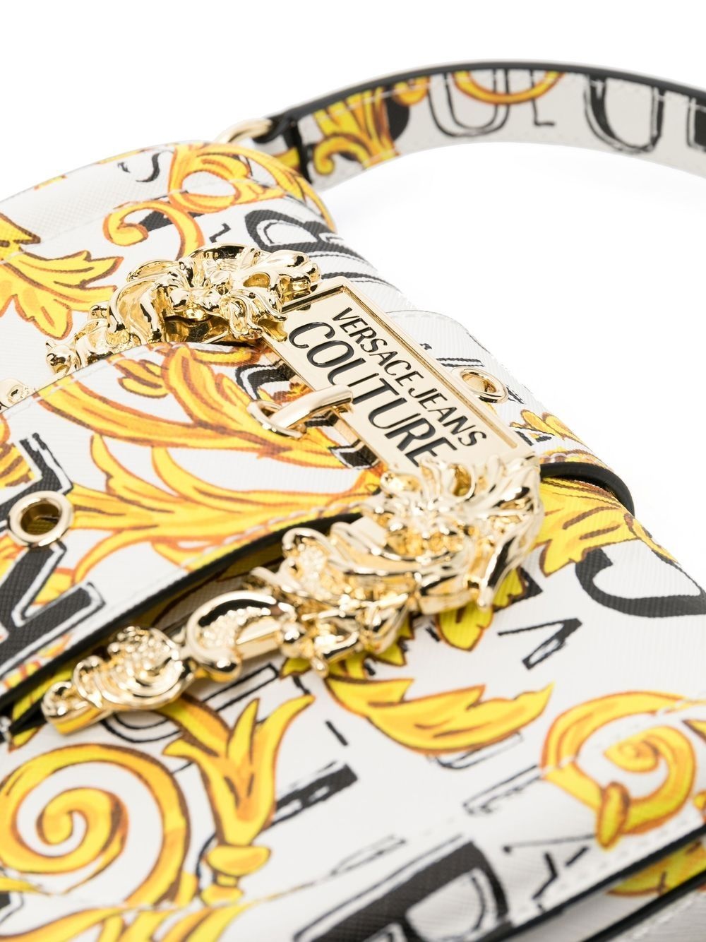 Couture-print shoulder bag - 5