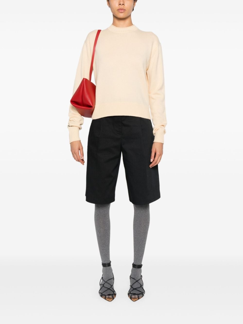 Wool crewneck sweater - 5
