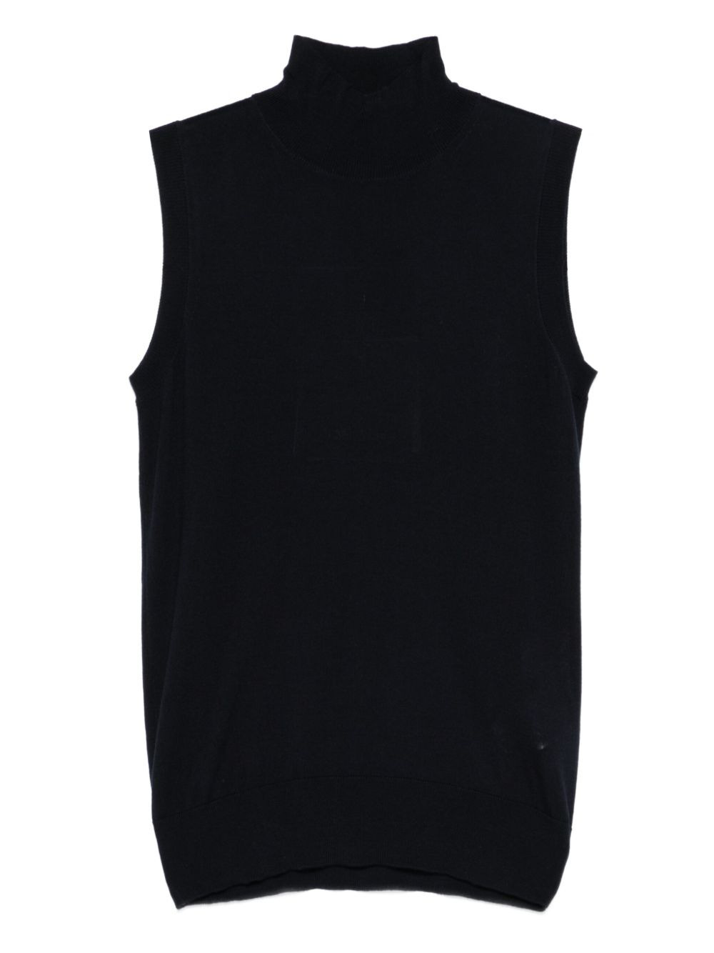 high-neck sleeveless top - 1