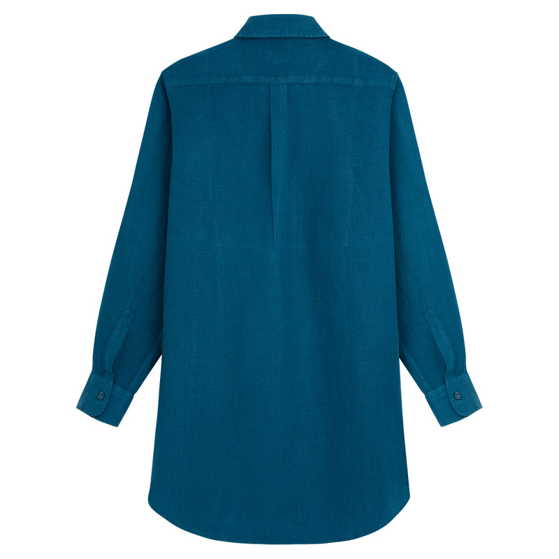 Women Linen Dress Shirt - Vilebrequin x Abu Dhabi 2