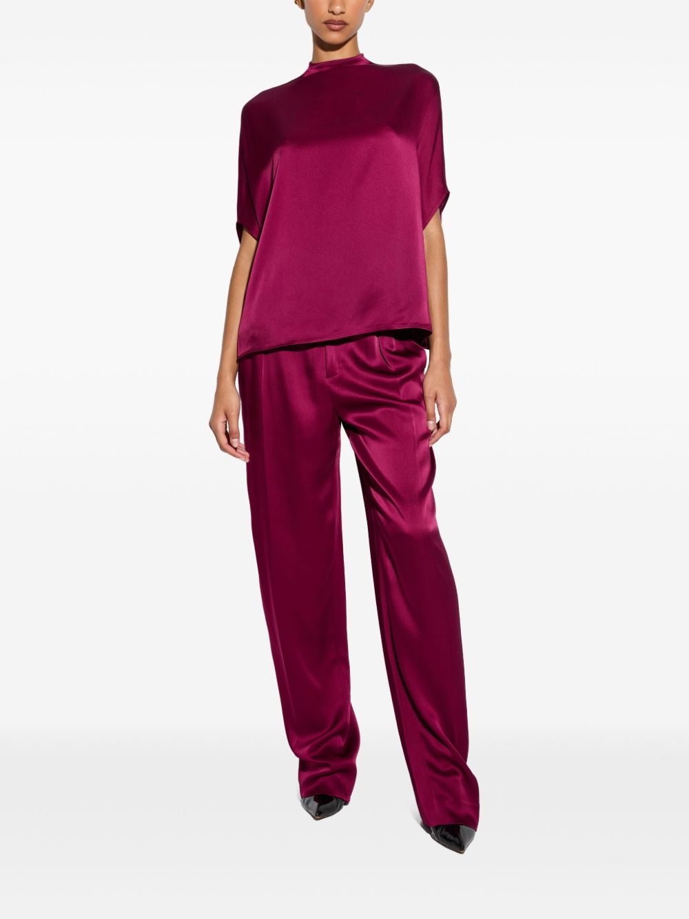satin trousers - 2