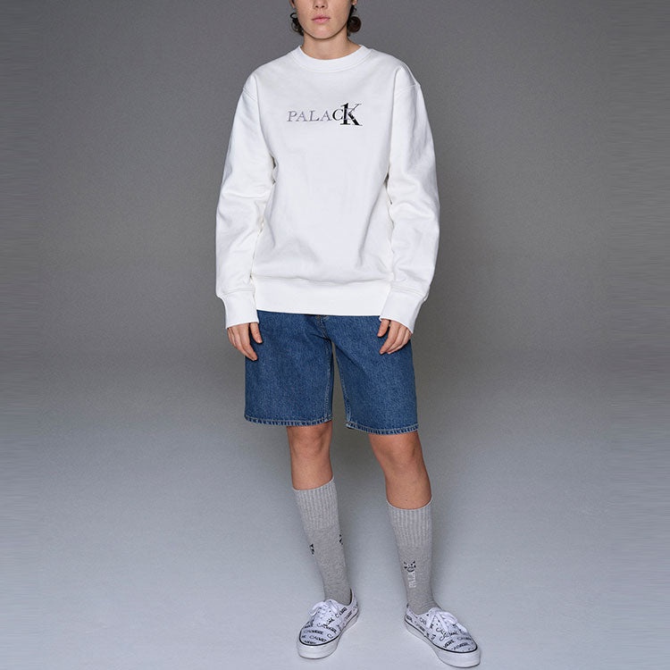 Palace X Calvin Klein Sweater 'White' 21663140-110 - 2