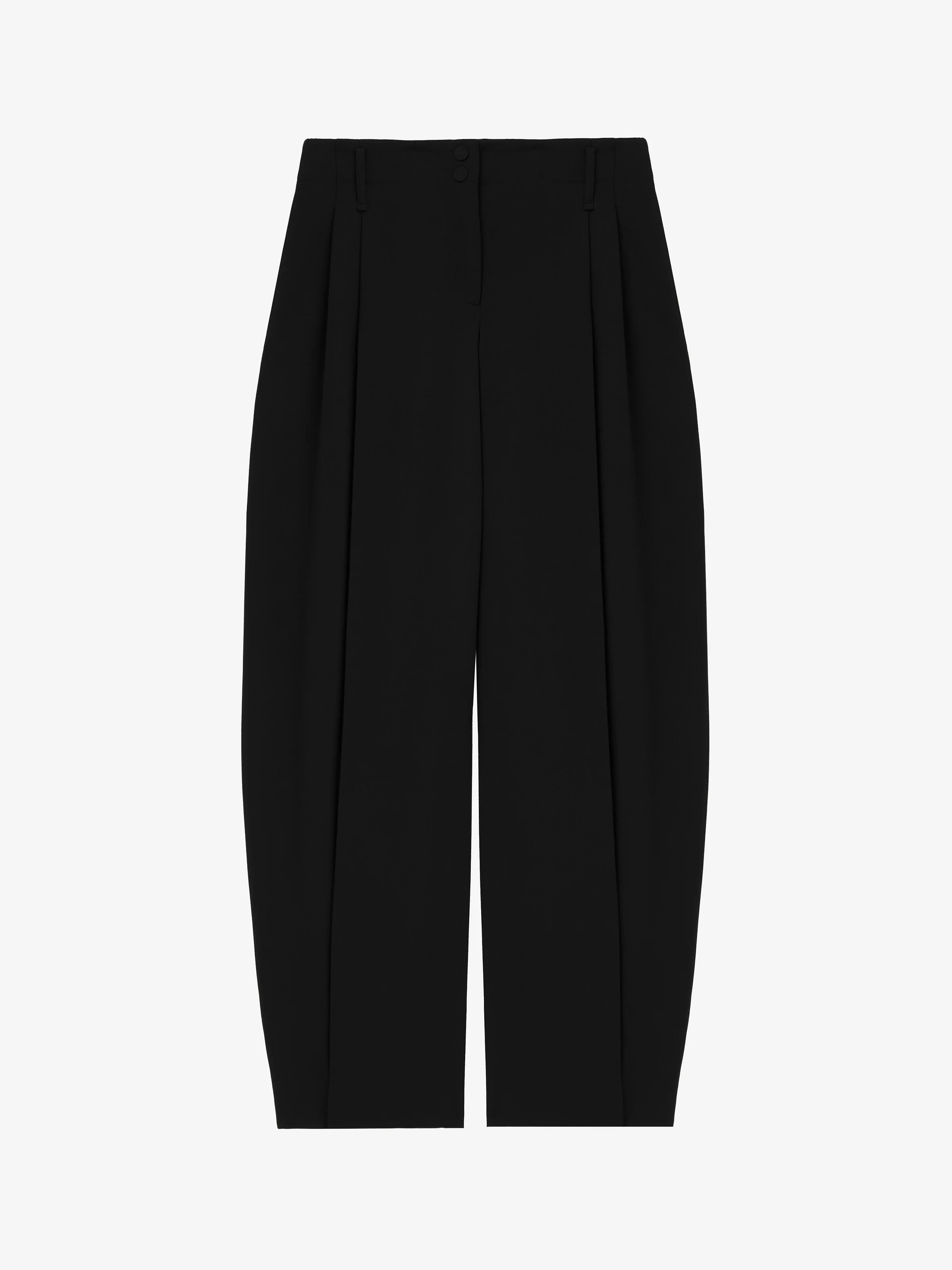 Wide Leg Tailored Trousers - 1