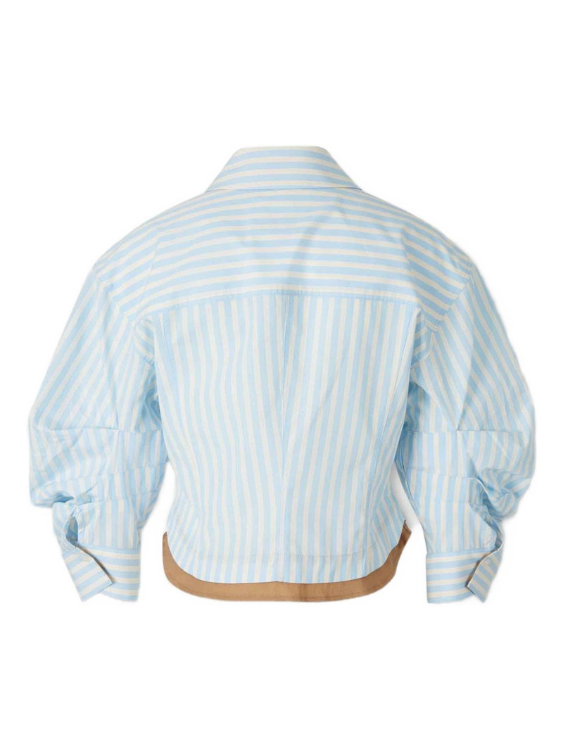 SIMKHAI striped shirt outlook