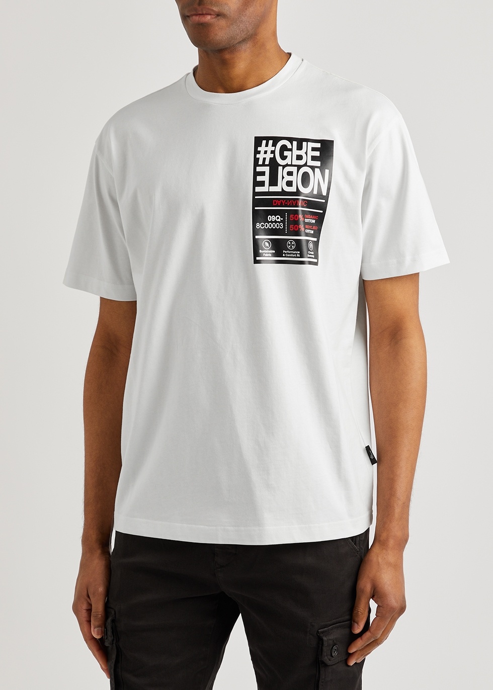 White cotton T-shirt - 2