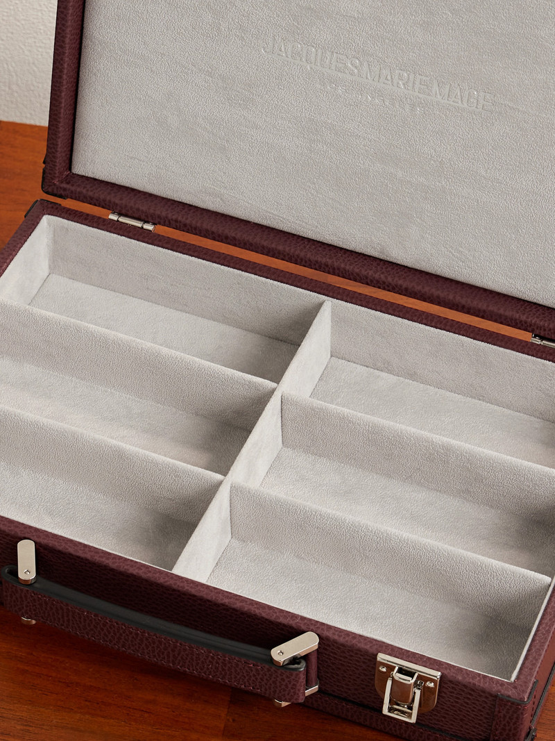 Large Full-Grain Leather Collector's Case 3