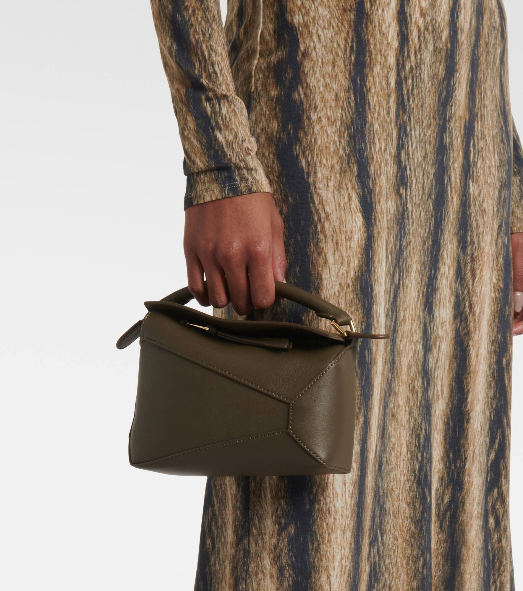 Puzzle Mini leather shoulder bag - 7