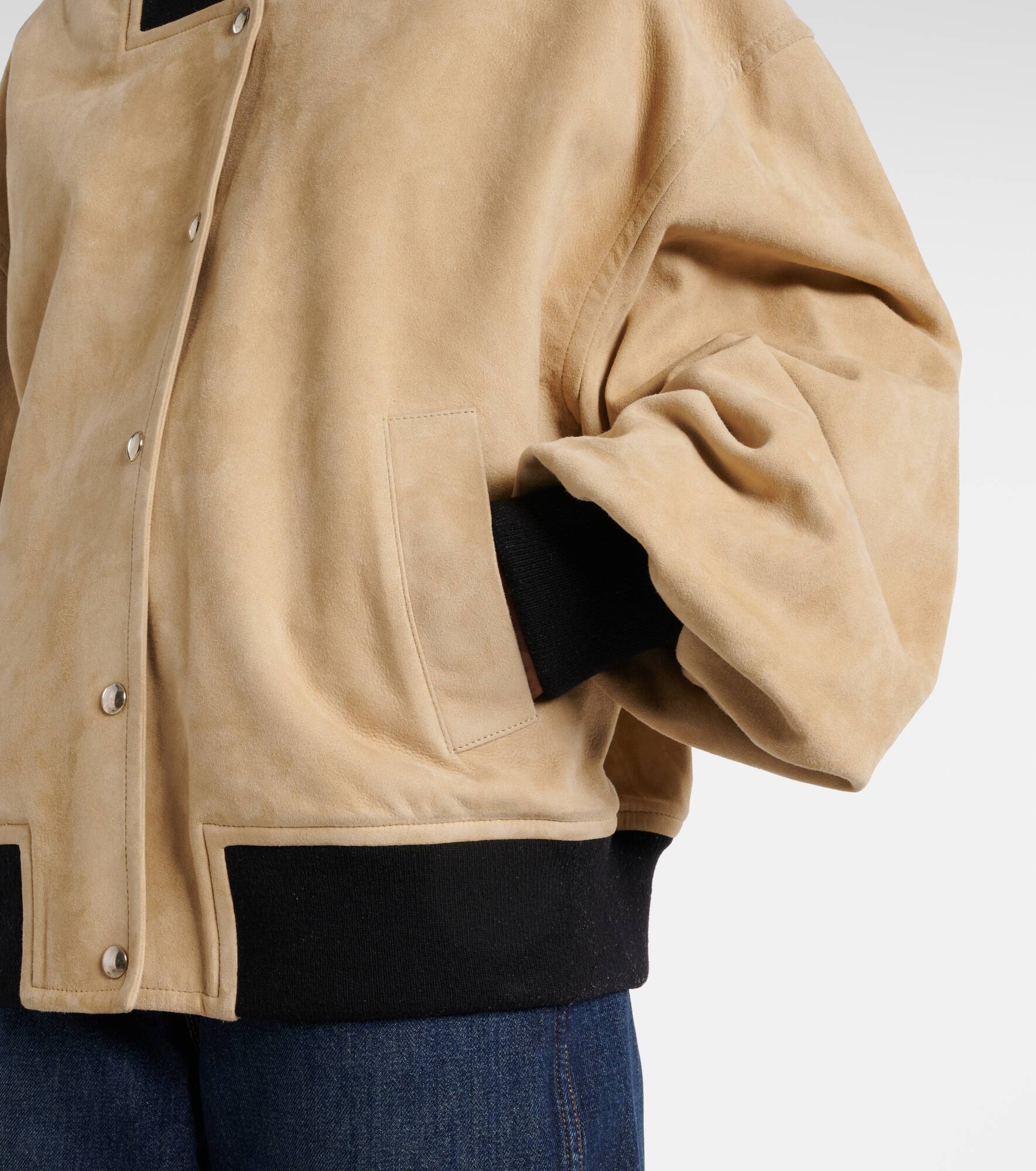 Spence suede bomber jacket - 5