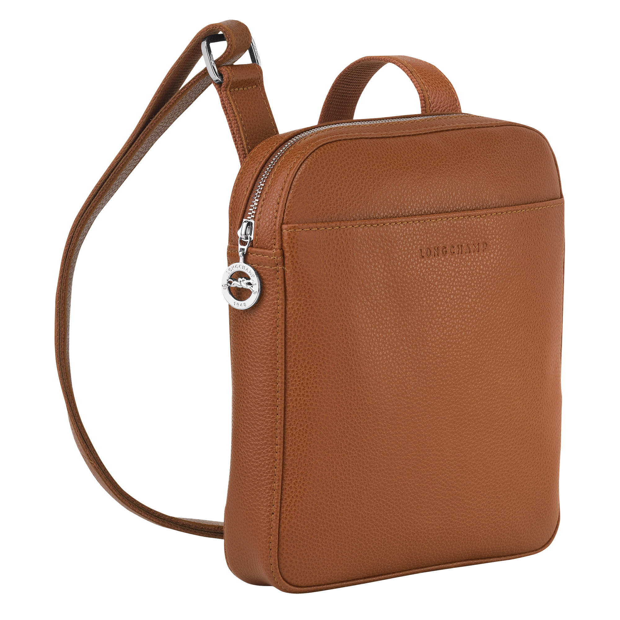 Le Foulonné XS Crossbody bag Caramel - Leather - 3