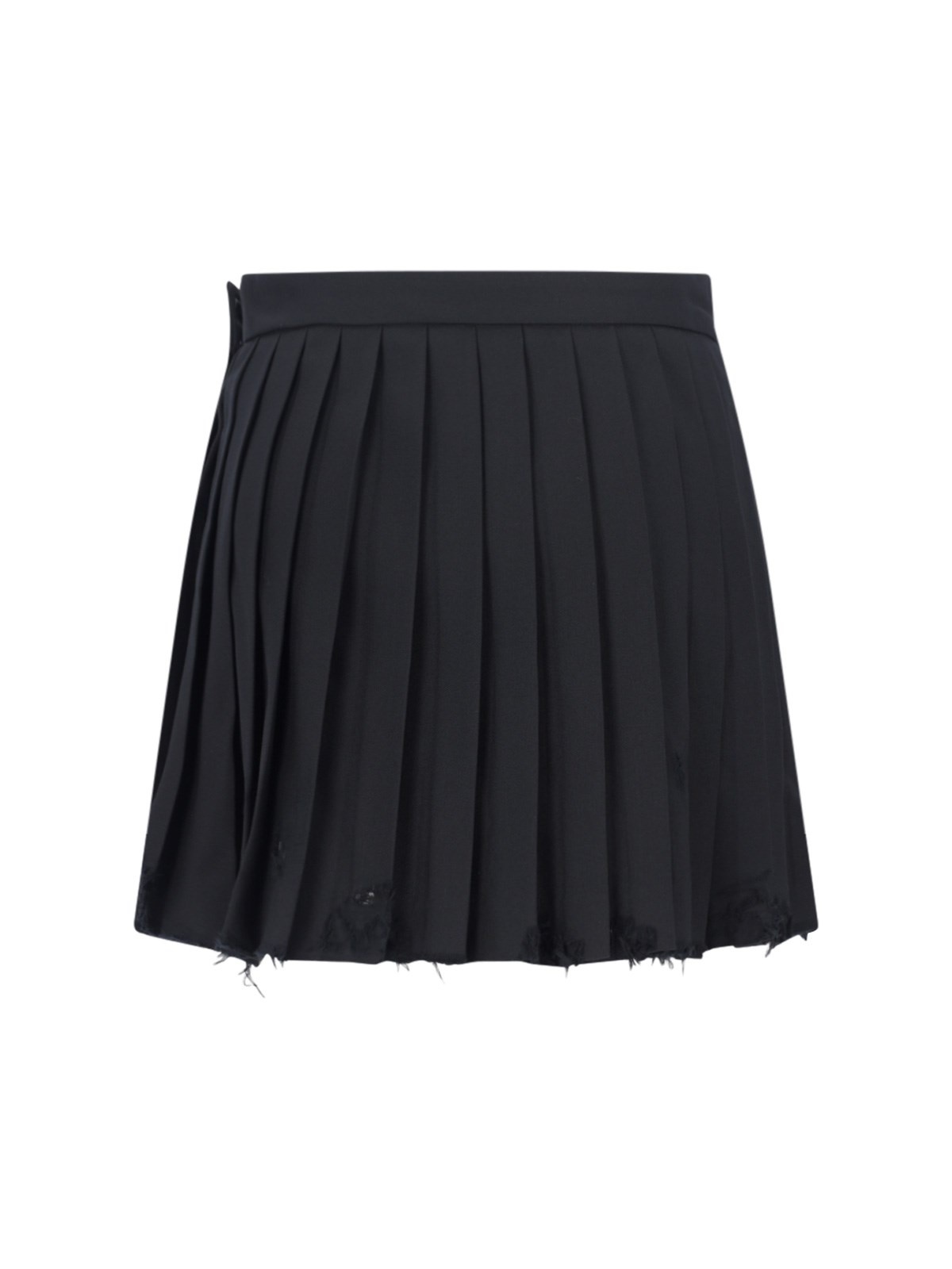 MINI PLEATED TROUSER SKIRT - 3