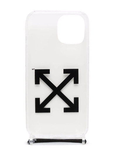 Off-White shoelace iPhone 12 mini case outlook