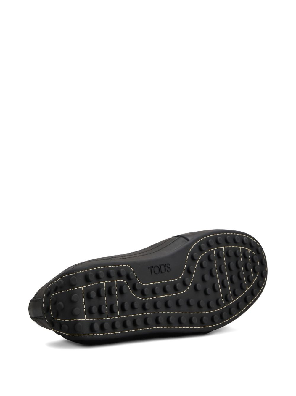 leather lace-up sneakers - 5