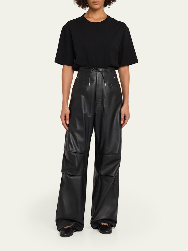 DARKPARK Daisy Nappa Leather Pants outlook