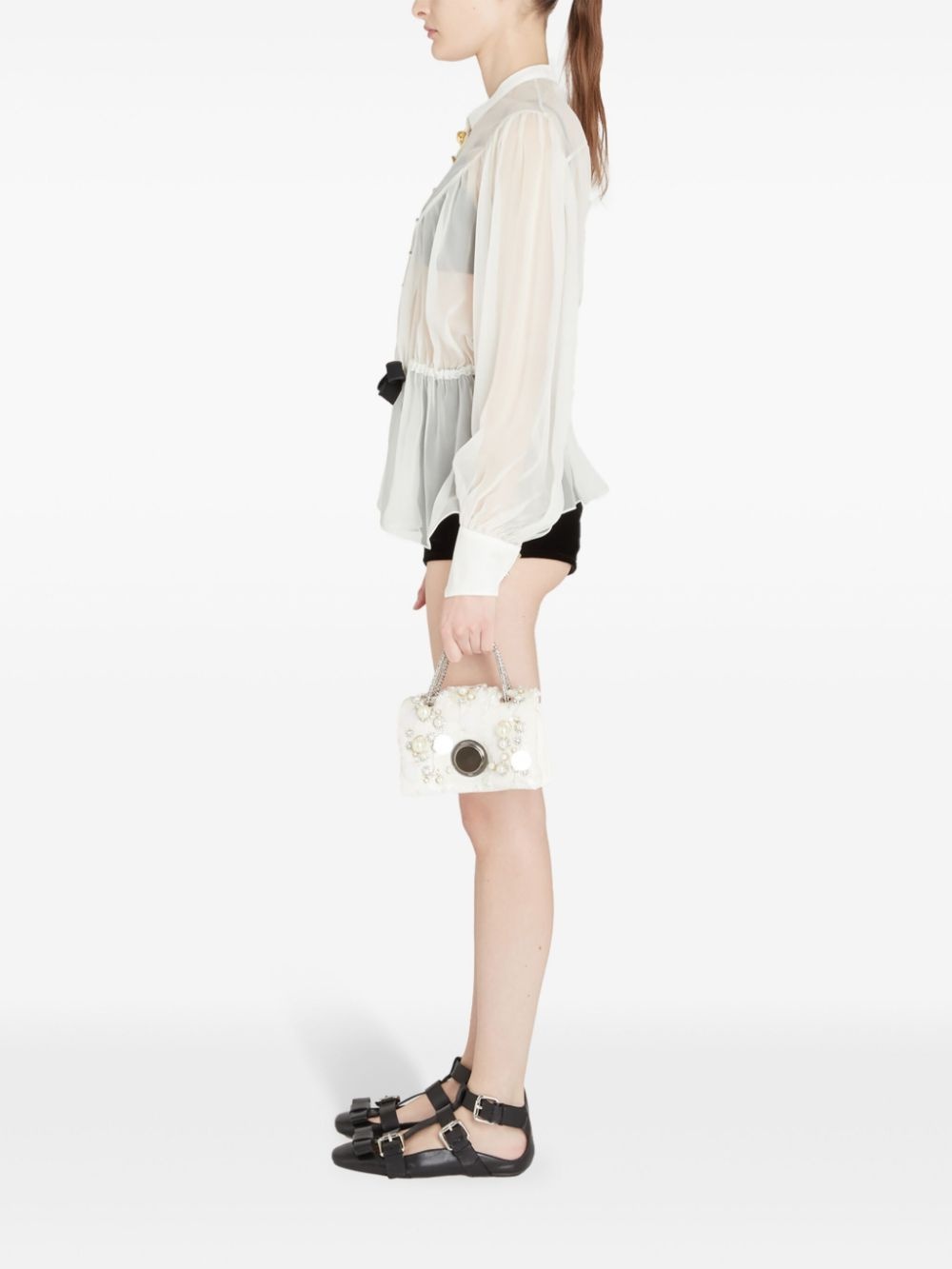 silk blouse - 3