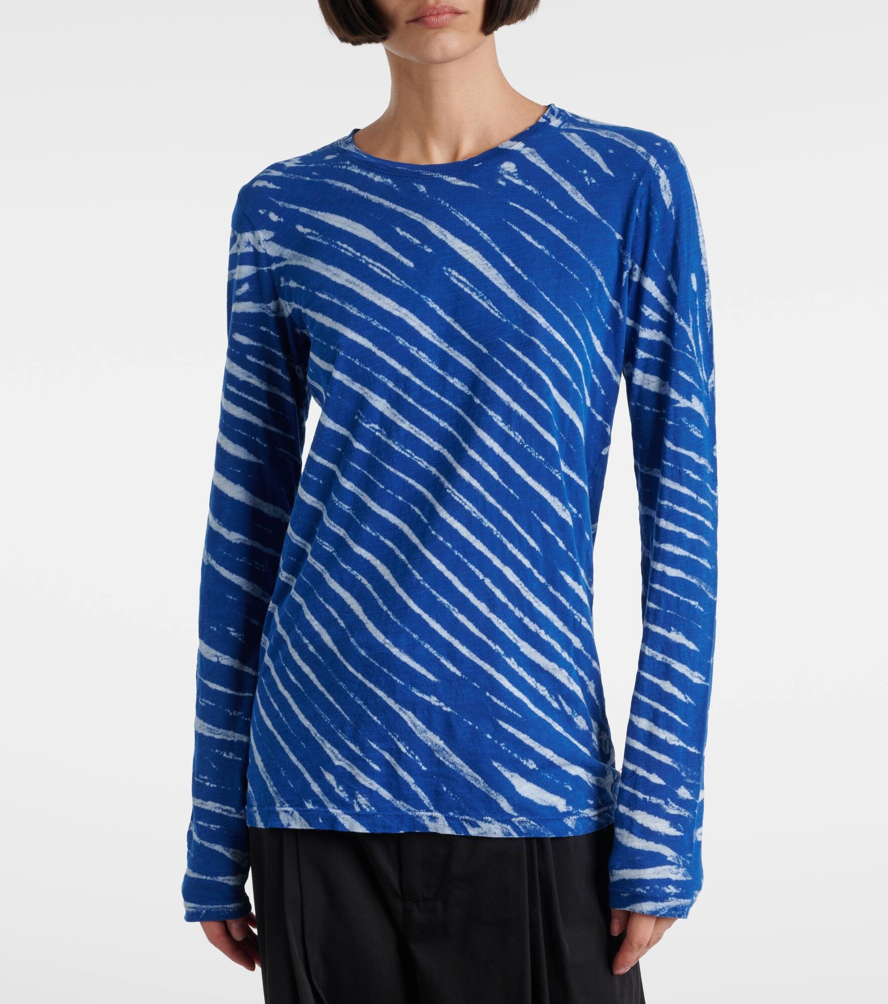 Mia tie-dye cotton jersey top - 6