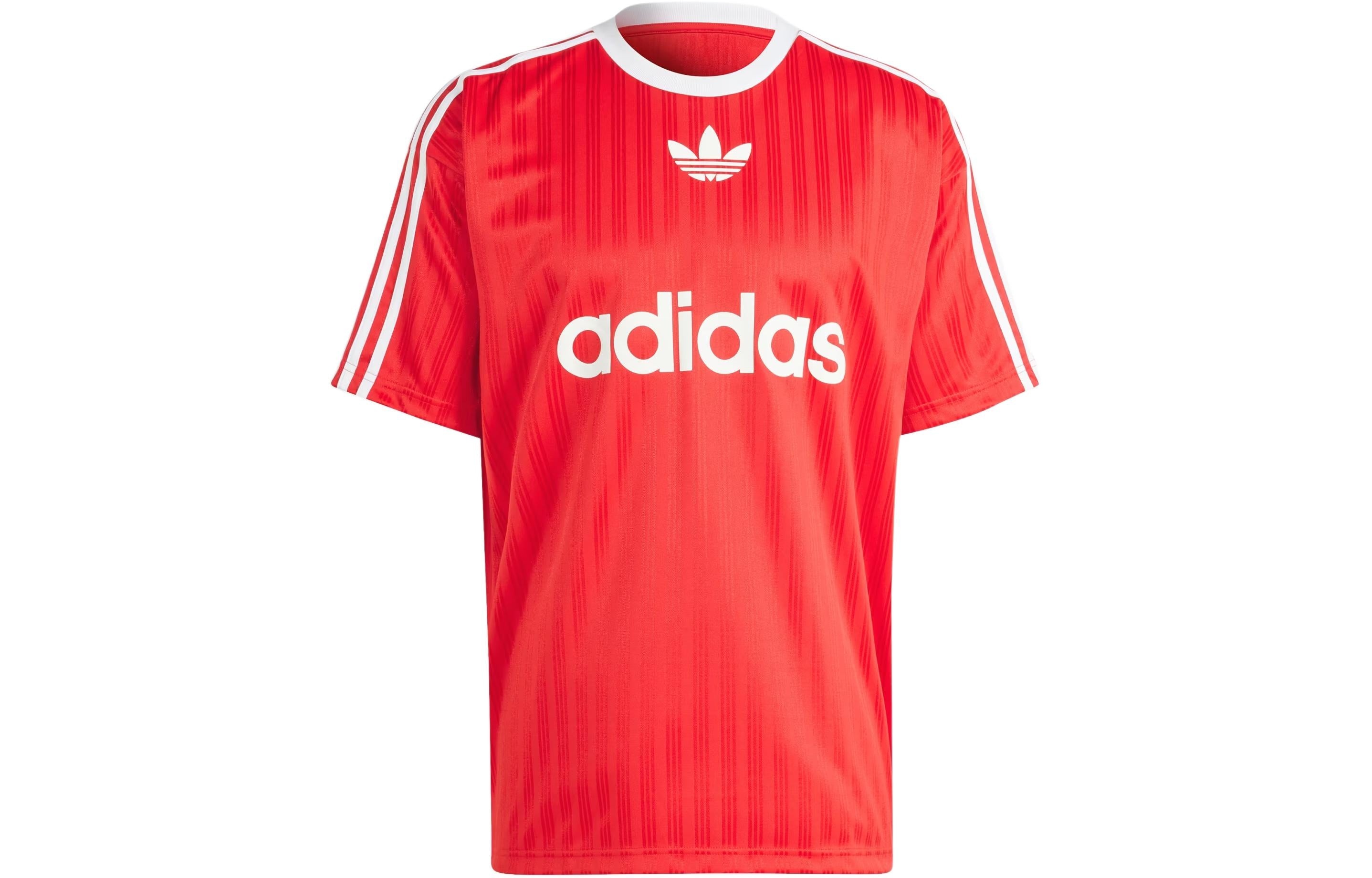 adidas Adicolor T-Shirt Asia Sizing 'Red' IM9458 - 2