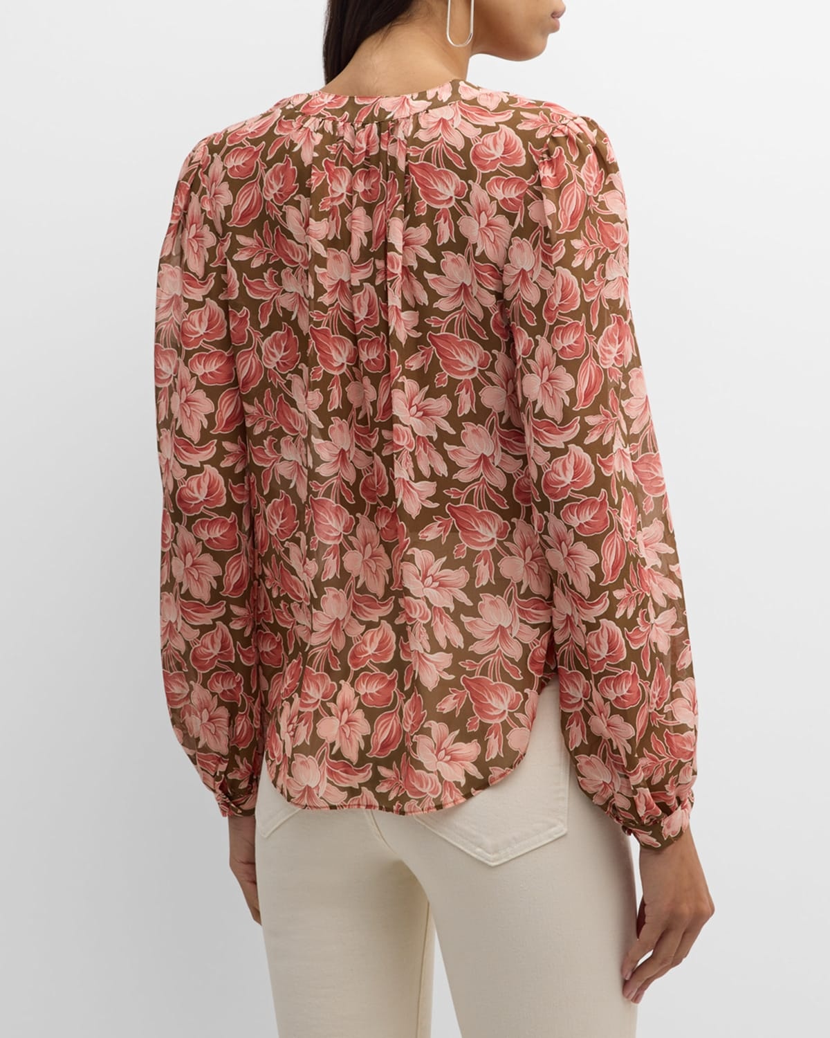 Ashlynn Floral Long-Sleeve Top - 3