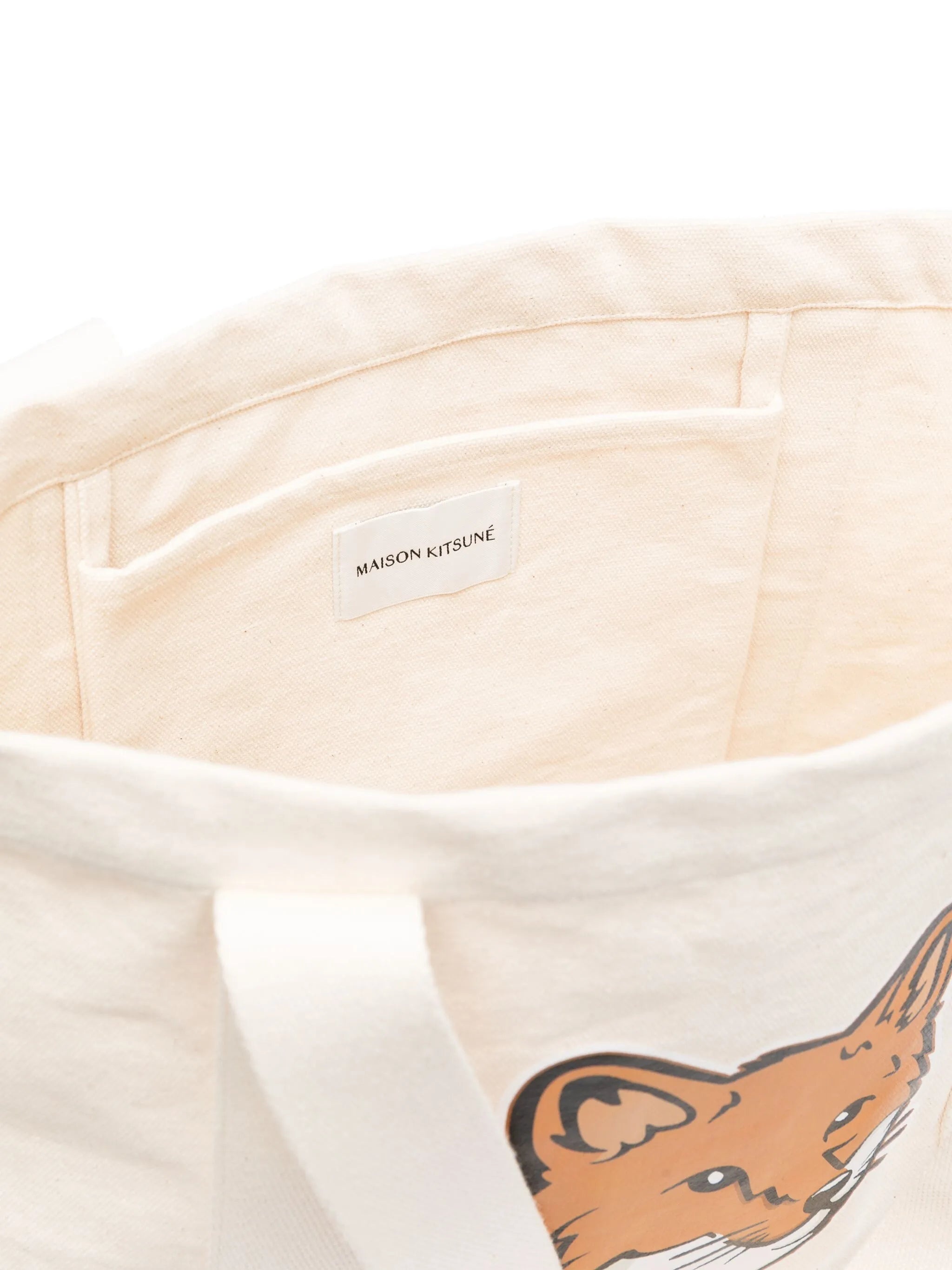 Fox Head Canvas Tote Bag - 5