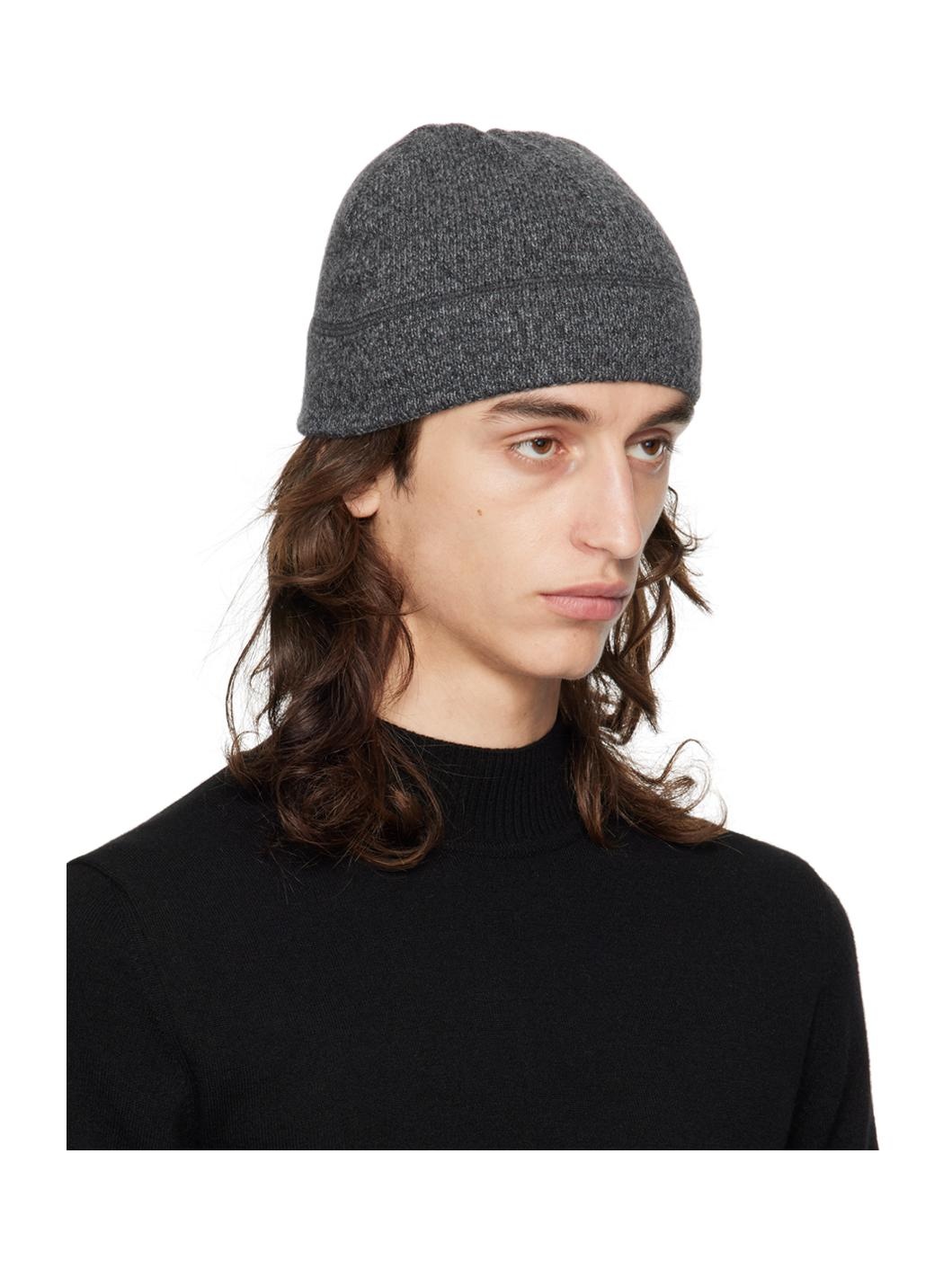 Gray Logo Beanie - 2