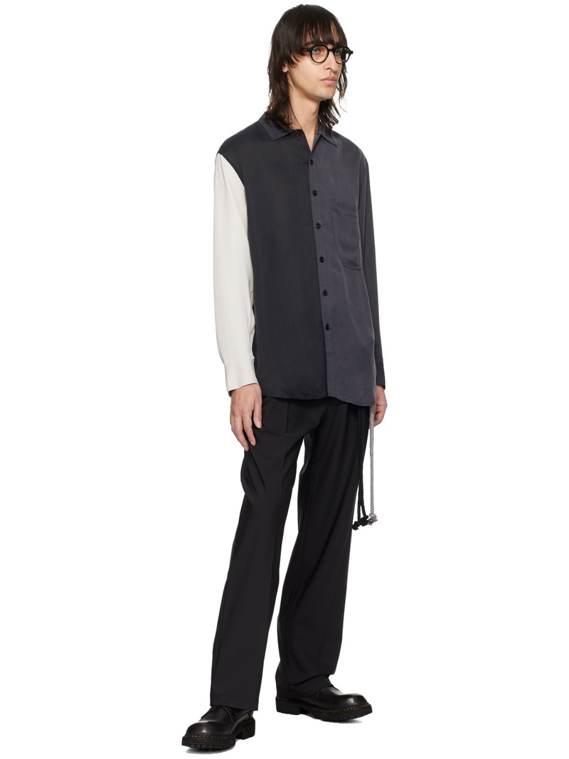 Song for the Mute Multicolor Paneled Shirt outlook