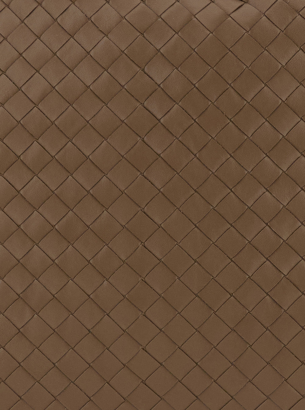 Bottega Veneta Women 'Hop Large' Brown Shoulder Bag With All-Over Intreccio Motif In Leather Woman - 5