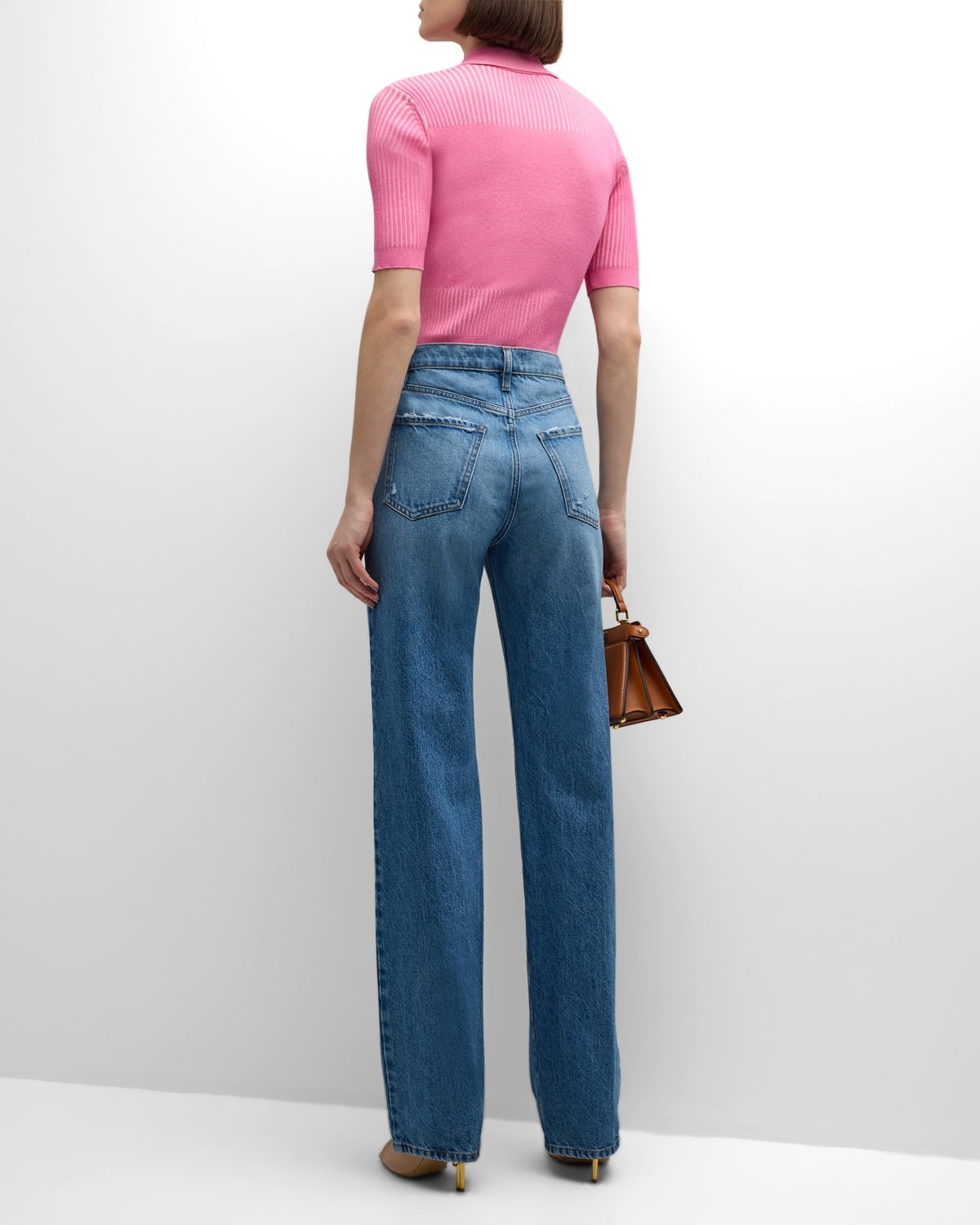 Le Jane Straight-Leg Jeans - 4