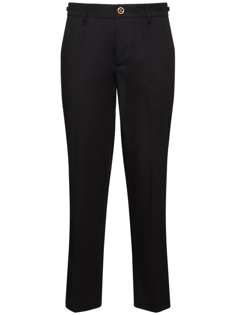 Cotton twill pants - 1