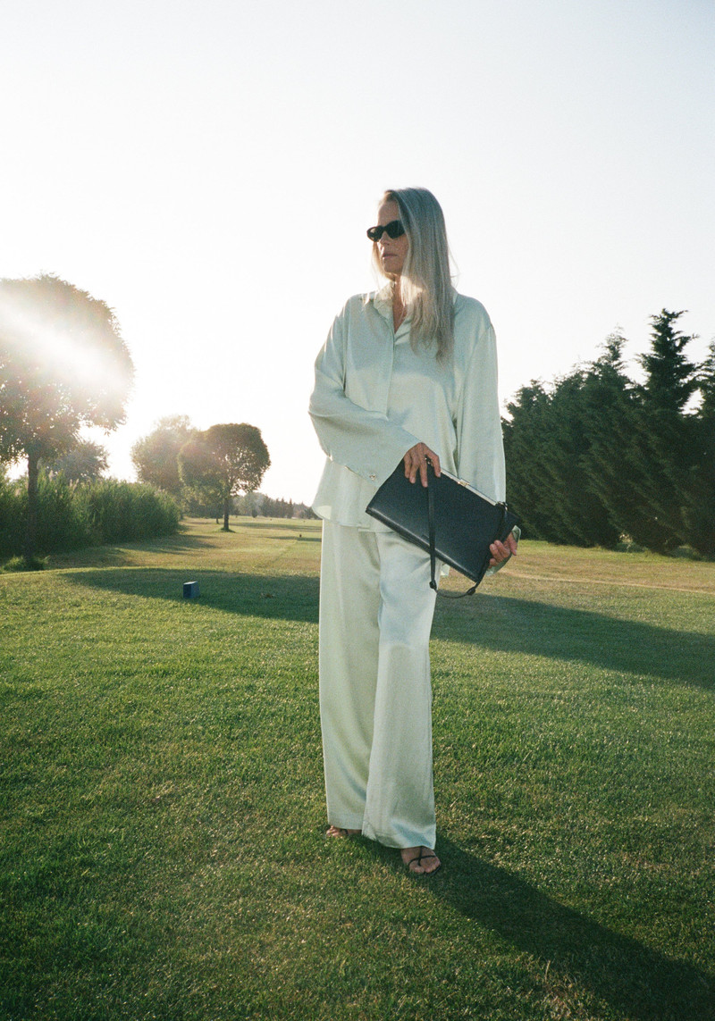 AERON MALIK
Satin pants outlook