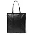 Creased-Leather Tote Bag - 6