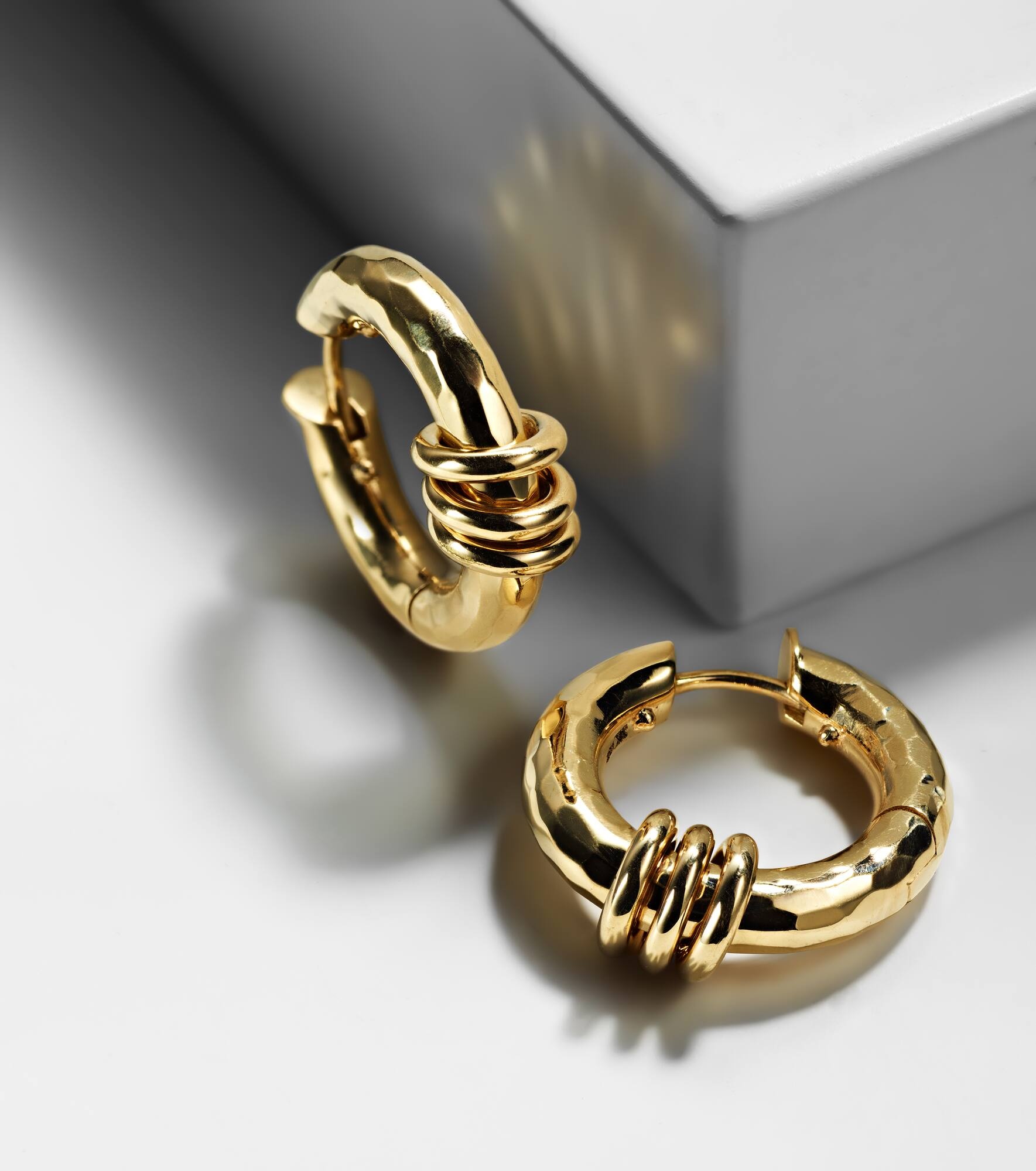 Ursa Vulcan 18kt gold earrings - 5