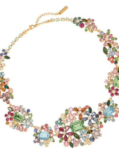 Jennifer Behr Tudor crystal-embellished necklace outlook